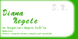 diana negele business card